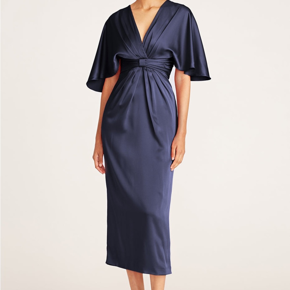 THEIA - Lucia Kimono Midi Dress